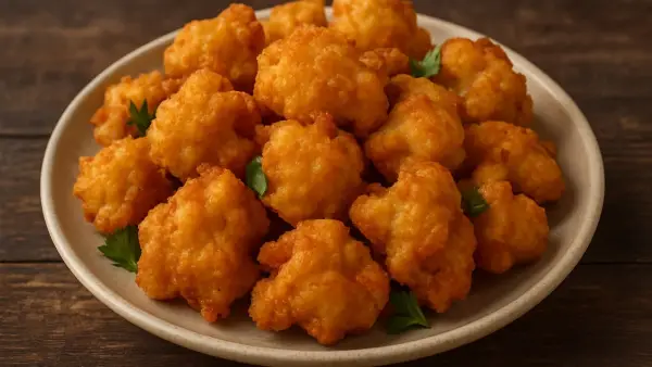 طريقة تحضير القرنبيط المقلي المقرمش الخفيف بكل سهولة