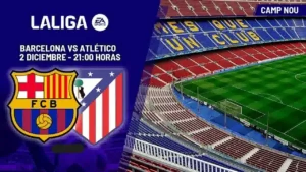 شاهد الآن Barcelona vs Atletico Madrid.. لحظة بلحظة على قناة beIN SPORTS مباراة برشلونة وأتلتيكو مدريد في الدوري الإسباني 2025