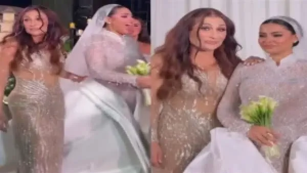 زوجة محمد هنيدي عبير السري تتألق في حفل زفاف ابنتهما بعد سنوات من الغياب الإعلامي