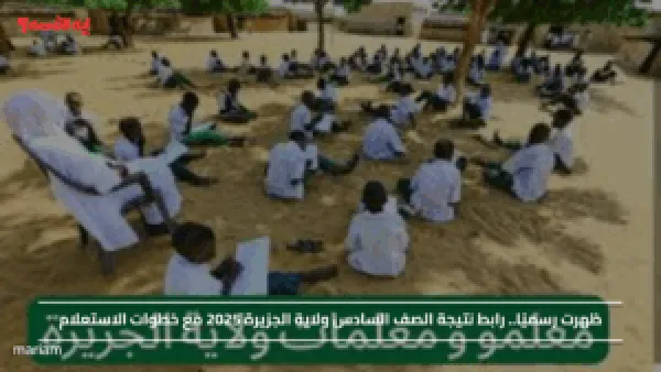 ظهرت رسميًا.. رابط نتيجة الصف السادس ولاية الجزيرة 2025 مع خطوات الاستعلام