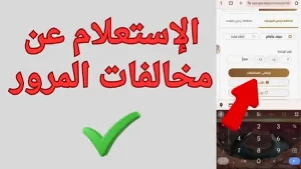 خطوات الاستعلام عن مخالفات رخص المركبات عبر traffic.moi.gov.eg وطرق الدفع الإلكترونية