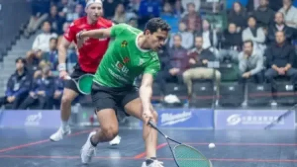 يوسف إبراهيم يعبر إلى نصف نهائي بطولة ميلووكي هونج كونج للإسكواش 2025 ويعزز مركزه ضمن أفضل 6 عالميًا