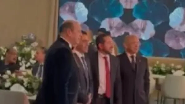 نجوم الرياضة يحضرون حفل زفاف محمود بنتايج وابنة أحمد سليمان.. فيديو