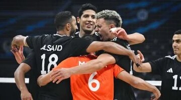 14 لاعباً في قائمة منتخب الرجال للكرة الطائرة لبطولة التحدي