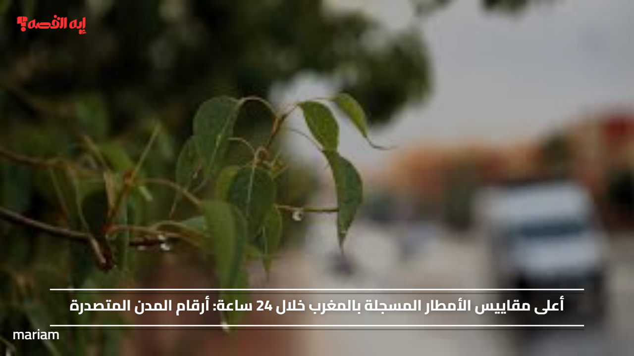 أعلى مقاييس الأمطار المسجلة بالمغرب خلال 24 ساعة.. أرقام المدن المتصدرة