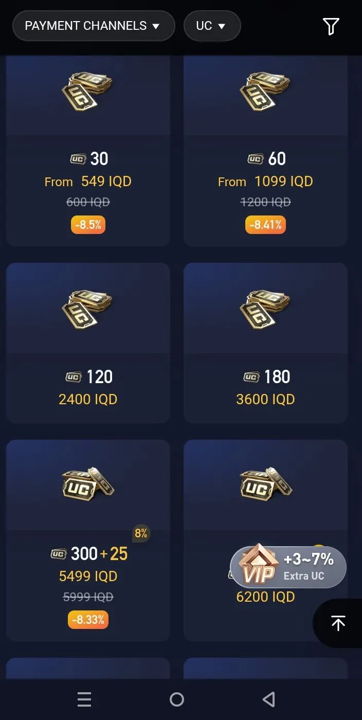 اشحن 30000 شدة + 10500 مجانا.. اكتشف أقوى عروض شحن شدات ببجي العراق بأسعار مميزة من Midasbuy وسيطر على الجيم 3 شحن شدات ببجي العراق