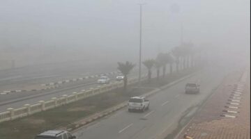 انخفاض الرؤية وانتشار الضباب يغلق الأجواء أمام السائقين في معظم