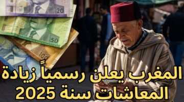 زيادة المعاشات بالمغرب 2025