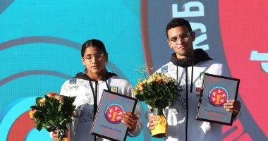 فريدة خليل أصغر لاعبة تتصدر التصنيف العالمي للخماسي الحديث في التاريخ