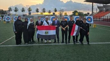 منتخب القوس والسهم يحصد 5 ميداليات في بطولة أفريقيا 2025