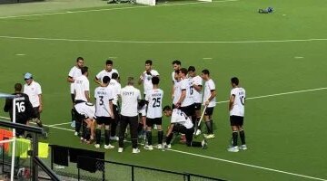 منتخب الهوكي يغادر إلى الهند للمشاركة بكأس العالم تحت 21