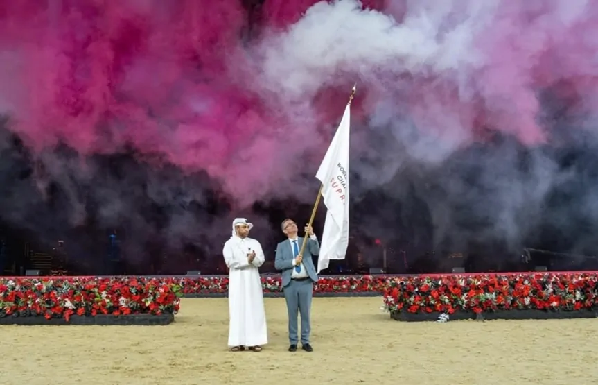 صور وأبطال.. الختام المبهر لبطولة العالم للخيل العربية 2025 يخطف الأنظار 5 صور وأبطال.. الختام المبهر لبطولة العالم للخيل العربية 2025 يخطف الأنظار