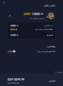 هسه استلم 4200 شده.. خطوات شحن شدات ببجي موبايل عن طريق الموقع الرسمي في ثواني.. عرض لا يفوت 3 PUBG Mobile UC Top Up 2025.png