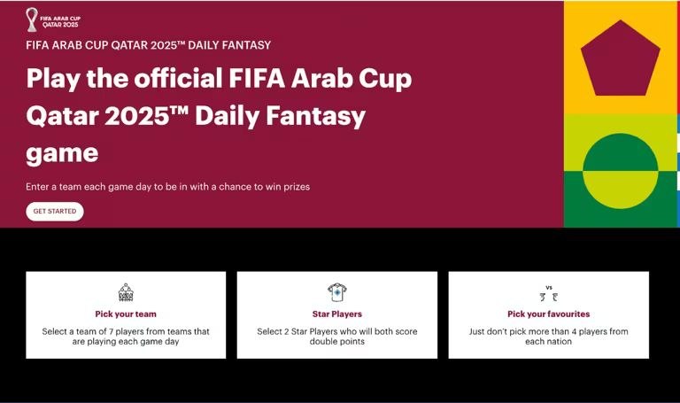 إلعب واربح.. خطوات المشاركة في لعبة فانتازي كأس العرب 2025 عبر FIFA 3 لعبة فانتازي كأس العرب 2025