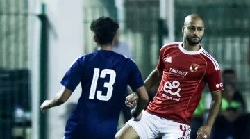 إنبى يتقدم على الأهلى بهدف مفاجئ بعد نصف ساعة في