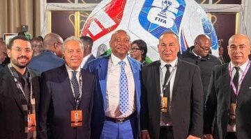 لقاء الدرندلي والتوأم مع موتسيبي رئيس الكاف يعزز التنسيق الأفريقي